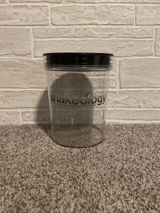Shakeology Plastic Canister Storage Container Rare Beachbody 21 Day Fix Protein