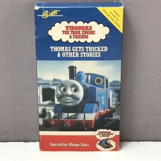 Thomas The Tank Engine & Friends Gets Tricked Vhs Video Vcr Tape Rare Vtg