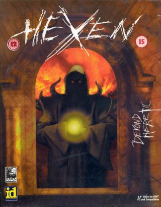 Hexen Beyond Heretic Rare Big Box Pc Game W/ Box 1996