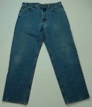 Rare Vtg Levi Strauss & Co 550 Orange Tab 40550 - 0310 Denim Jeans 80s 90s 34x30
