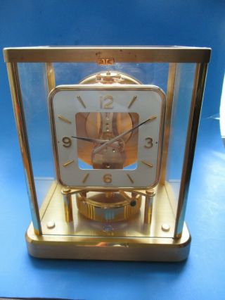 Jaeger Lecoultre Atmos Mantle Clock 540 646475 Nr.  Not Running Please Read