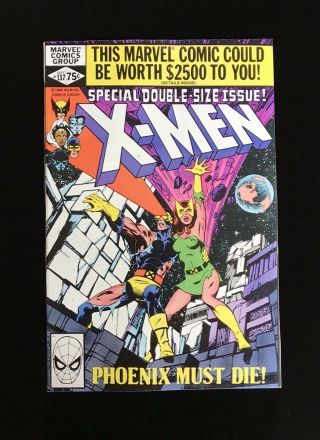 X - Men 137 (9/80) Death Of Phoenix Jean Grey Claremont Byrne Vf,