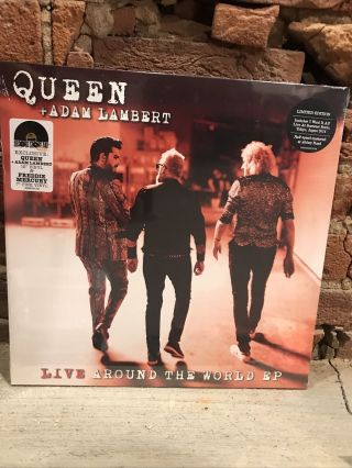 Queen & Adam Lambert Live Around The World 2021 Rsd W/freddie Mercury 7 "