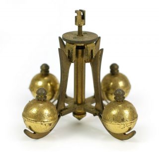 Torsion Pendulum Brass Clock Part For Repair / Restoration - Vintage 1950s - 1960s