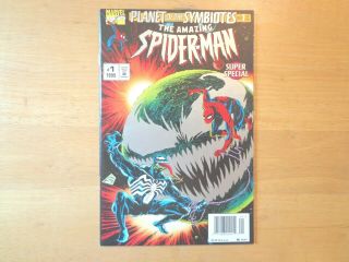 Marvel Comics The Spider - Man 1 Planet Of The Symbiotes Newsstand B/b