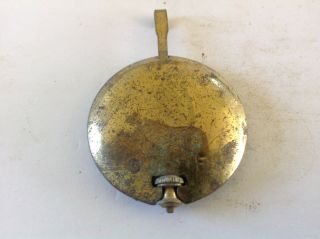 Antique Mantle Clock Pendulum Bob 100g 47mm Diam.  70mm Long Adjusts Ok