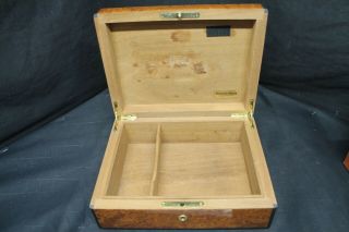 Prometheus Cigar Humidor Hand Made Wood Inlay Key Dust Cover & Box - A17 3