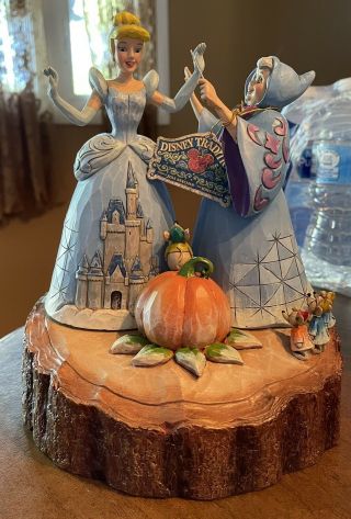 Cinderella Carved By Heart Disney Traditions Jim Shore Magical Transformation