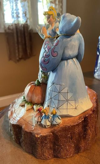 CINDERELLA CARVED BY HEART DISNEY TRADITIONS JIM SHORE MAGICAL TRANSFORMATION 6
