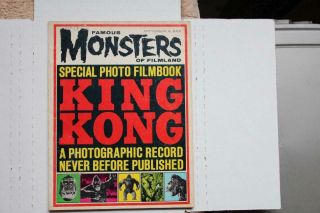 Famous Monsters Of Filmland 25 Vg King Kong Special Sku16443 25 Off