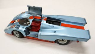 VINTAGE SCHUCO ELEKTRO PORSCHE 917 1:16 SCALE BATTERY OPERATED FULLY FUNCTIONAL 2