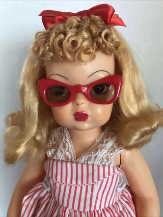 1960’s Marfan 16” Terri Lee In Dress With Sunglasses