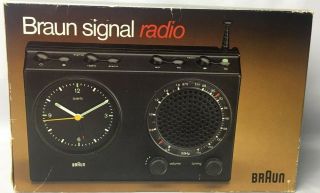 Braun Am/fm Clock Radio Analog Alarm Abr21 4826 Needs Minor Repair - Rare