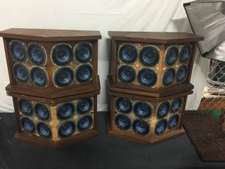 Vintage Bose 901 Speaker Set Of 4