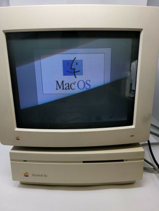 Macintosh Iisi Vintage Computer M0360 1990 Desktop W/apple Color Rgb Monitor