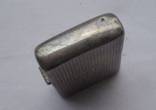Vintage Sterling Silver ZIPPO LIGHTER Very Rare Pre WWII PINSTRIPE 925 1940’s 6