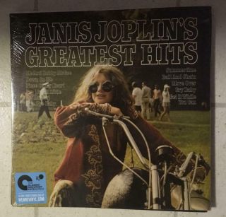 Janis Joplin Greatest Hits Vinyl Record Album Piece Of My Heart