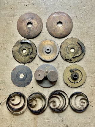 Antique Clock Gears & Parts