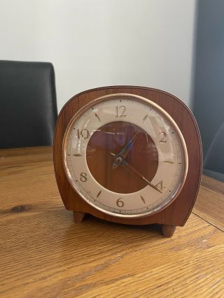 Smiths Art Deco 8 Day Mantle Clock