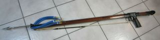 Vintage Ab Biller Sea Hornet Mahogany Spear Gun 48 Special Abbiller Speargun
