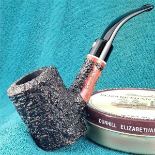 Cavicchi Large Thick Bent Poker Sitter Freehand Italian Estate Pipe