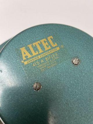 SINGLE Vintage Altec Lansing 415 - A Biflex 15 