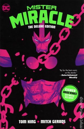 Mister Miracle Hc By Tom King The Deluxe Edition 1 - 1st Nm 2020 Stock Image