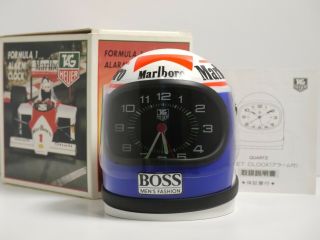 Tag Heuer - Helmet Clock Formula1 Model " Alain Prost " - Early 80s