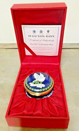 Halcyon Days The 2017 Christmas Box Limited Edition