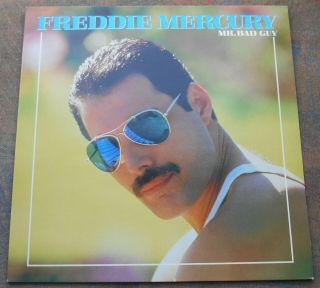 Lp Freddie Mercury Mr.  Bad Guy,  1st Dutch,  Ex,  /mint -