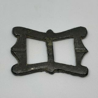 Antique Metal Belt Buckle Metal Detecting Find Medieval? Roman?