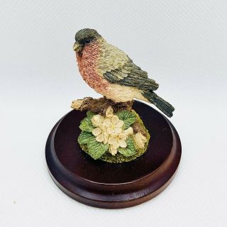 Country Artists Miniature Bullfinch Hand Crafted - Sculpted By Catherine Barnsley