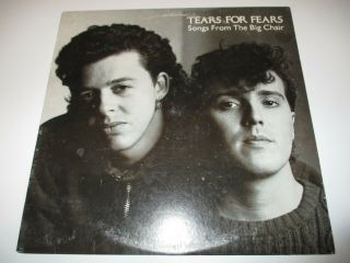 Tears For Fears - Songs From The Big Chair Lp 1985