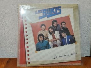 Los Bukis Si Me Recuerdas Lp Vinyl Record 1988 Laser
