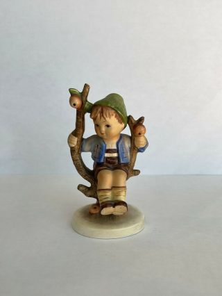 Vintage Hummel Figurine " Apple Tree Boy " Hum 142 3/0 Tmk