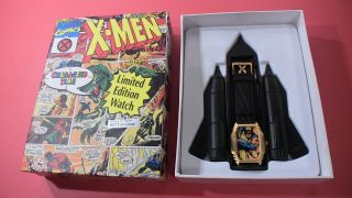 Limited Edition 1993 " Character Time " X - Men Wolverine Watch 877 Of 5000,  Marvel