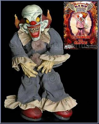 Mezco Dark Cadaver Clown Tags 24 " Pennywise Halloween Gothic Circus Discontinued