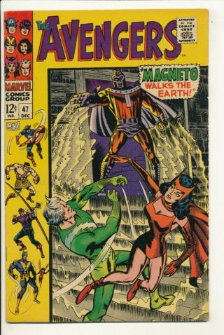 The Avengers 47 Dec 1967 Marvel Magneto