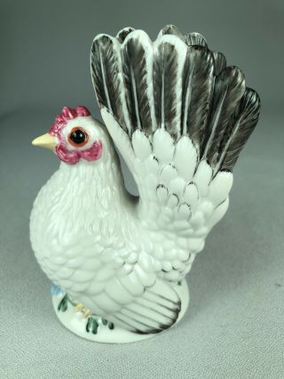 Nymphenburg Germany Porcelain Figurine Of A Chicken Hen,  Model 819,