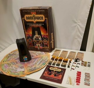 1981 Milton Bradley Dark Tower Board Game Vintage W/ Box Tower Doesn 