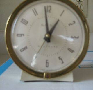 Vintage Baby Ben Wind - Up Clock W/alarm