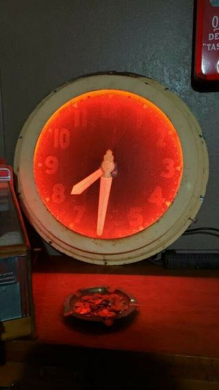 Glo Dial Neon Clock