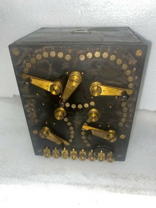 Rare Western Electric No.  5a Vintage Decade Resistor Box