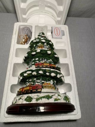 Thomas Kinkade Wonderland Express Christmas Tree Train