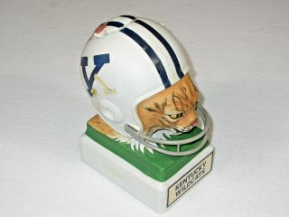 Vtg Hoffman Bourbon Decanter UK Kentucky Wildcats Football Helmet Music Box RARE 3