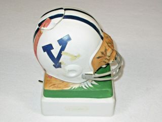 Vtg Hoffman Bourbon Decanter UK Kentucky Wildcats Football Helmet Music Box RARE 4