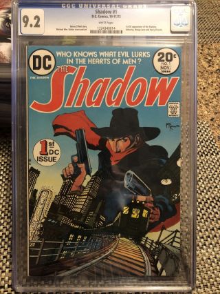 The Shadow 1 (1973) Cgc 9.  2 [1st Dc Appearance]