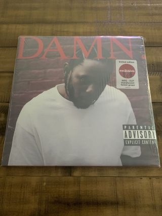 Kendrick Lamar - Damn Exclusive Forest Green Colored Vinyl 2 Double Lp