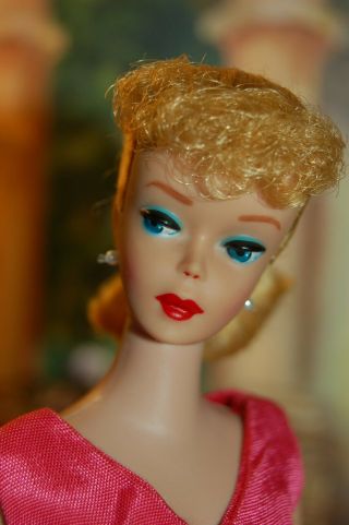 Vintage 1961 Barbie Mattel Ponytail 850 5 Blond Nude