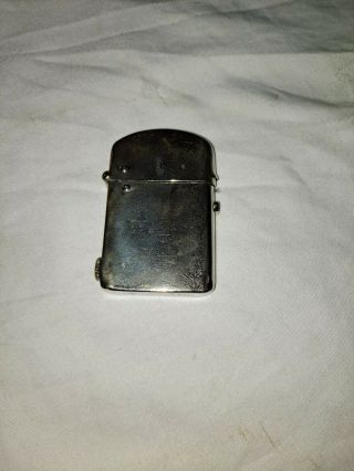 Vintage Nassau Push Button Semi - Automatic Lighter -